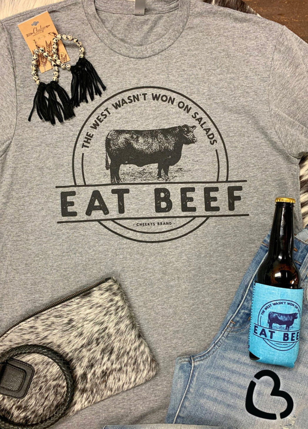 Eat Beef Graphic T-Shirt