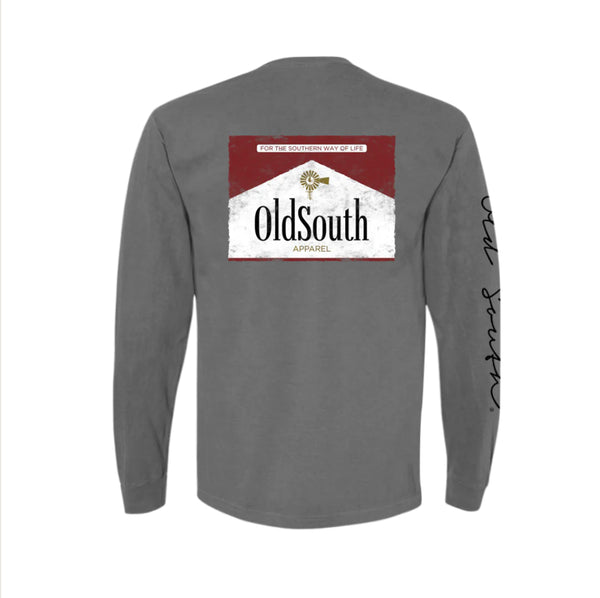 Smoked Long Sleeve in Granite by Old South